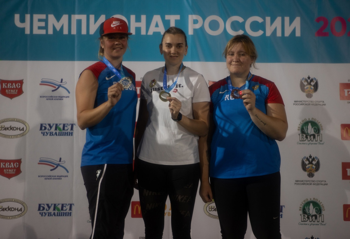 Нижегородские легкоатлеты завоевали четыре медали на чемпионате России