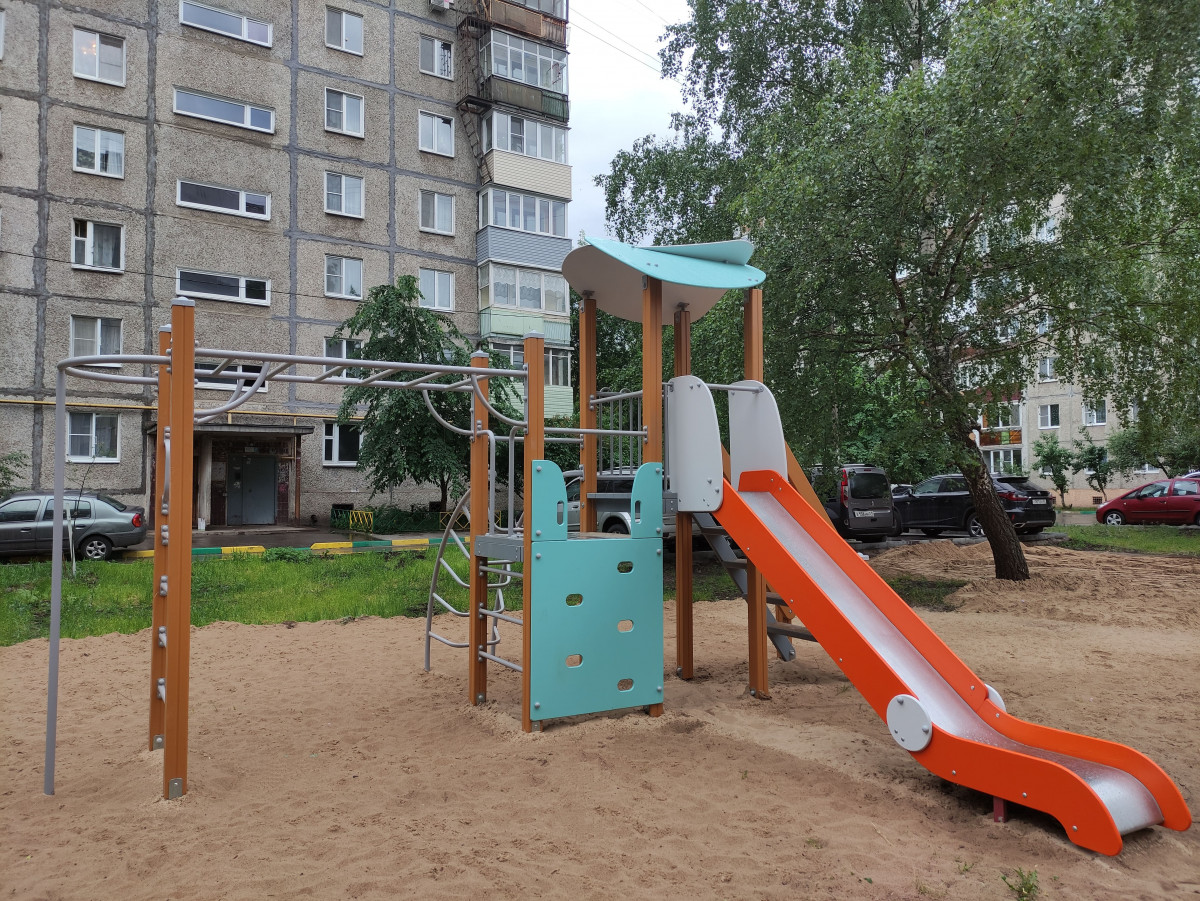 Шесть детских площадок дополнительно заменят в Сормове