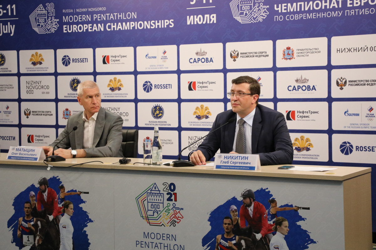 Олег Матыцин и Глеб Никитин встретились с представителями нижегородской спортивной общественности