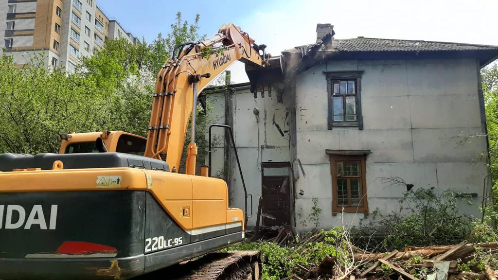 Четыре аварийных расселенных дома снесли в Сормовском районе