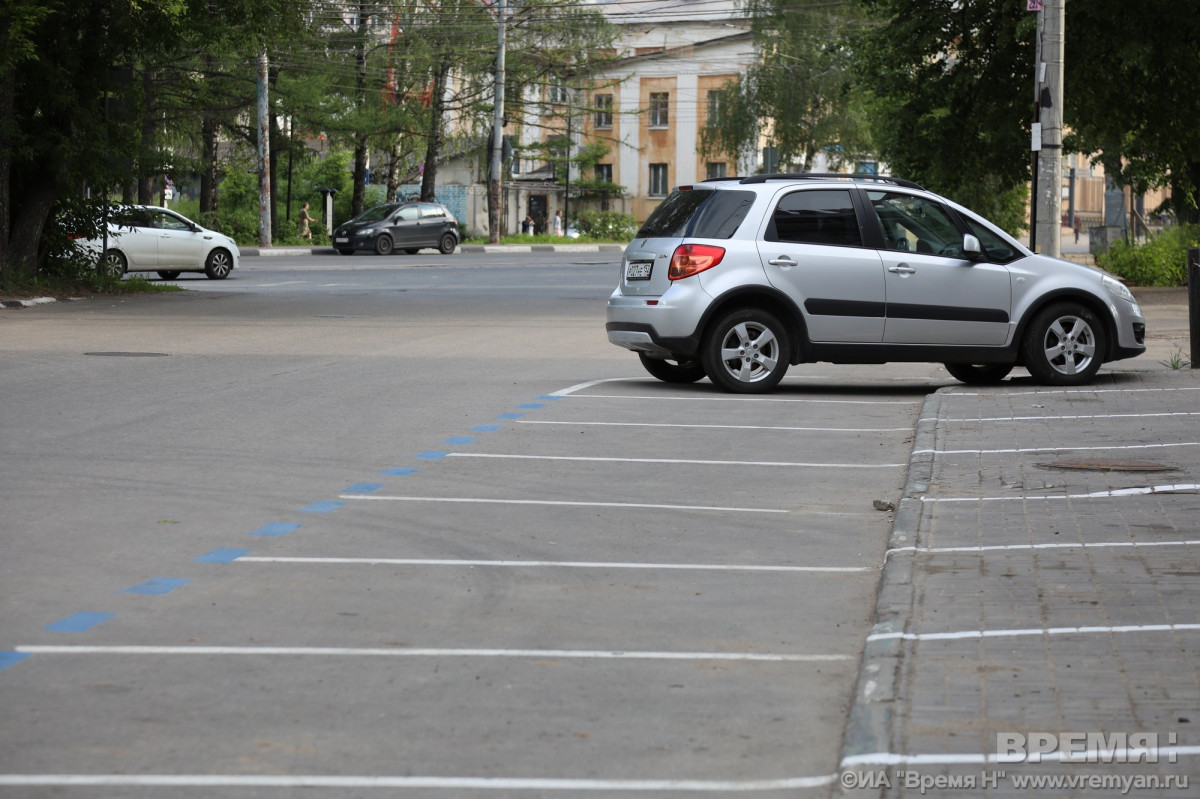Новые платные парковки в Нижнем Новгороде заработают в августе