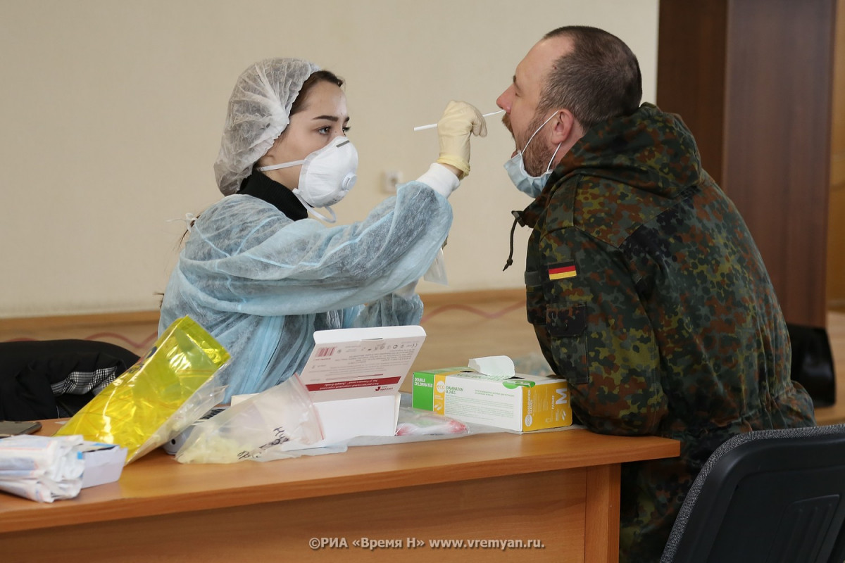 495 новых случаев коронавируса выявлено в Нижегородской области