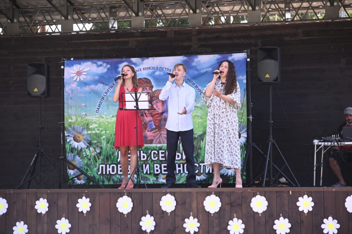 Фестиваль «Ромашковая поляна» провели в Дзержинске 8 июля