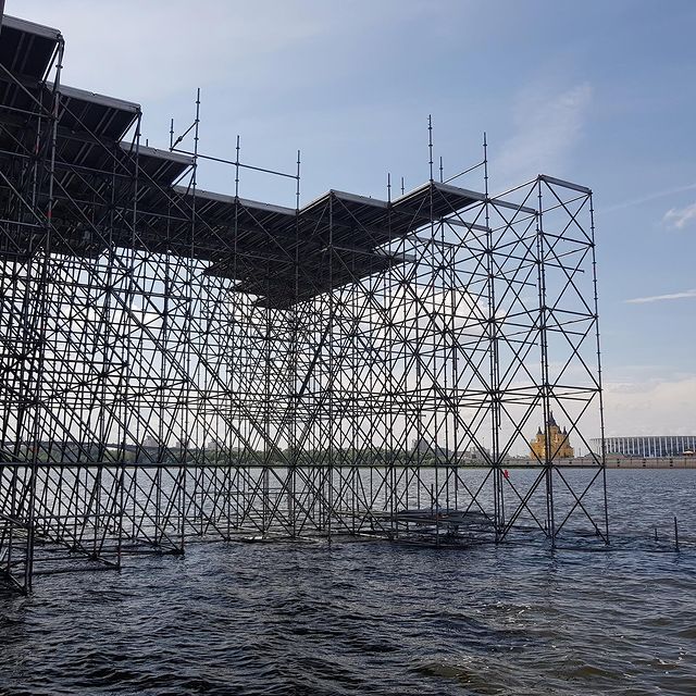 Главная сцена 800-летия Нижнего Новгорода будет находиться в воде