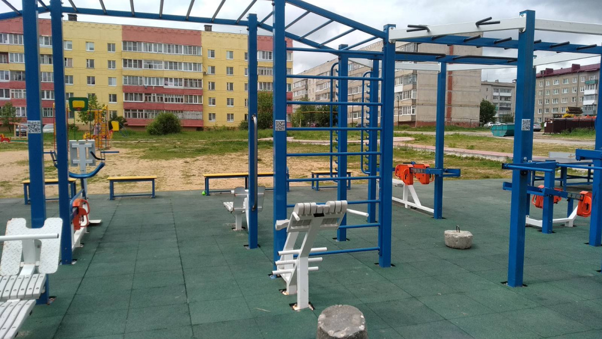 QR-коды с видеоуроками появились на нижегородских воркаут-площадках