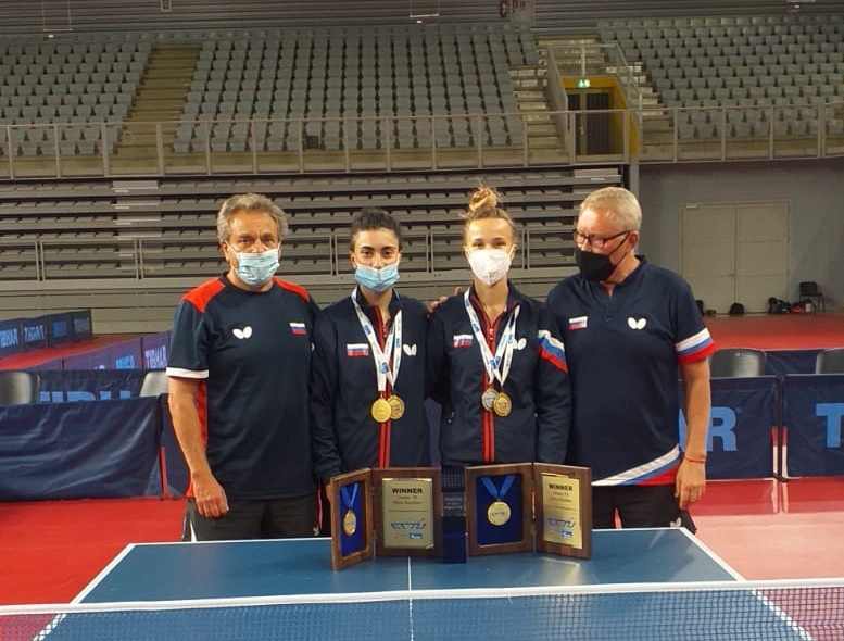 Нижегородцы завоевали три медали на первенстве Европы по настольному теннису