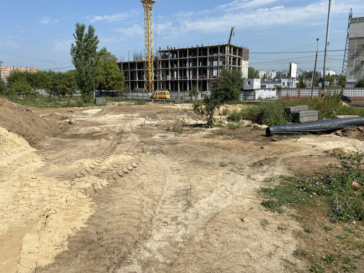 Сроки благоустройства сквера на Гордеевской перенесли