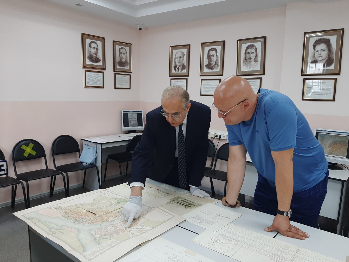 Архивисты оцифровали чертежи фасадов зданий центра Нижнего Новгорода рубежа XIX—XX вв.