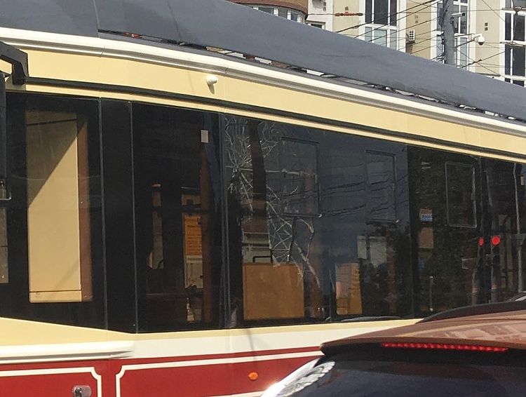 «Нижегородэлектротранс» опроверг наличие трещины на стекле ретро-трамвая