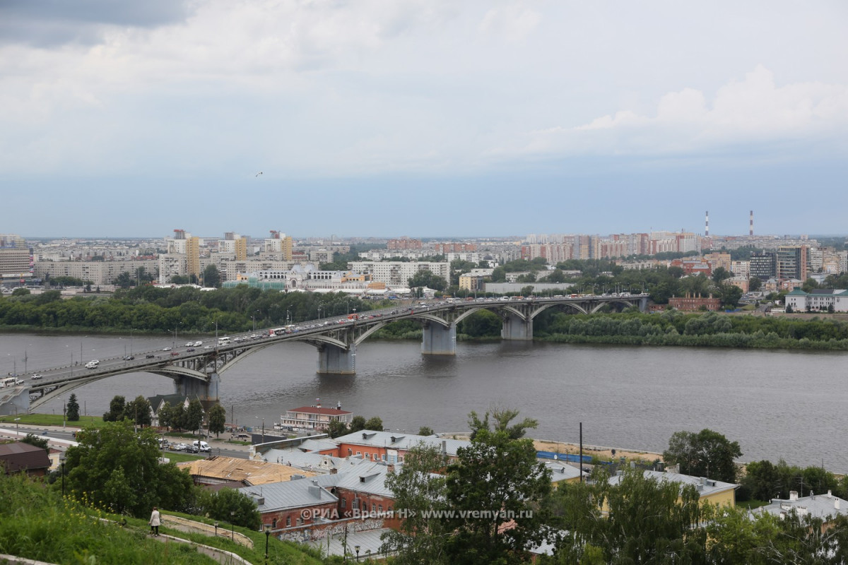 Облачная погода и до +28°С ожидается в Нижнем Новгороде в предстоящие выходные