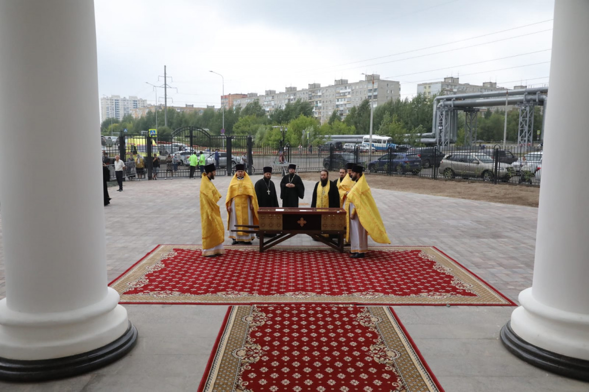 Храм в честь князя Георгия Всеволодовича освятили в Нижнем Новгороде 31 июля