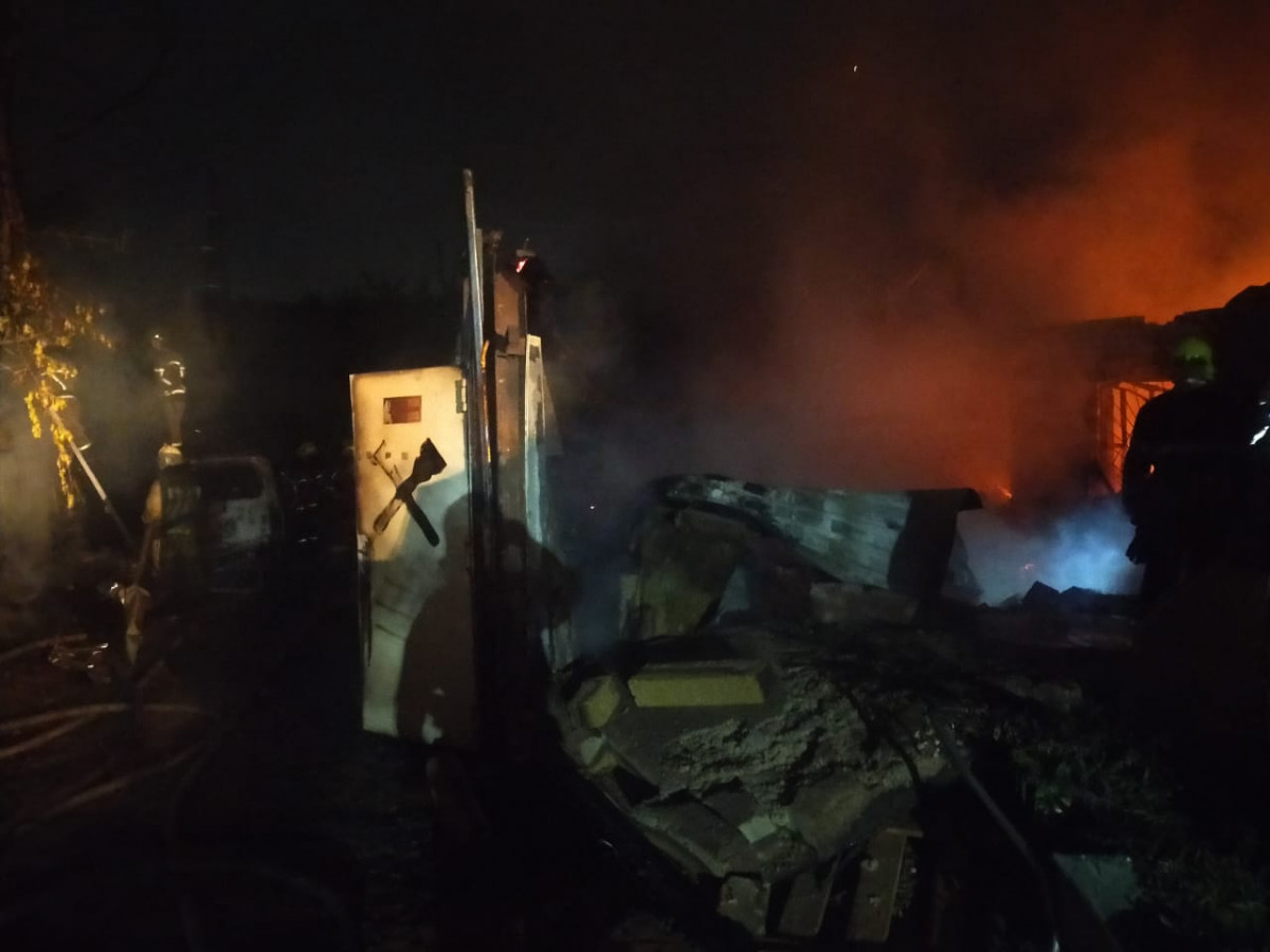 Садовое товарищество горело в Нижнем Новгороде в ночь на 3 августа