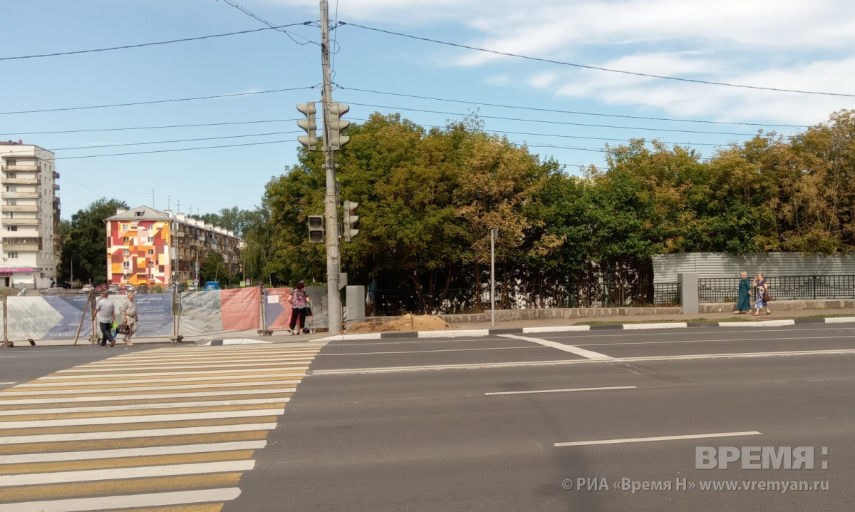 Вокруг Нижегородской ярмарки начали демонтировать серый забор