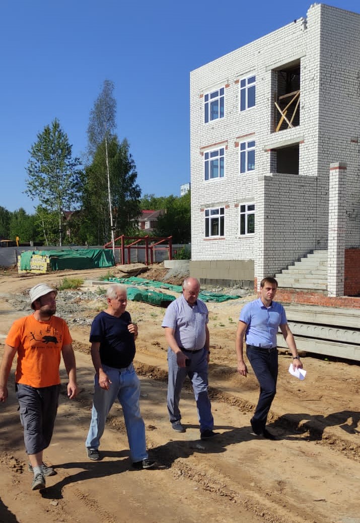 Новый детский сад на 320 мест строится в Приокском районе