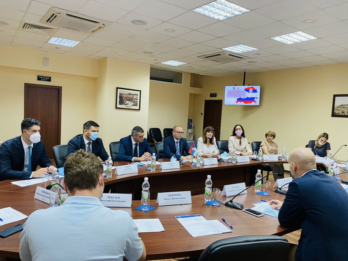Перспективы сотрудничества Нижегородской области с автономным краем Воеводина Республики Сербии обсудили на встрече в ТПП