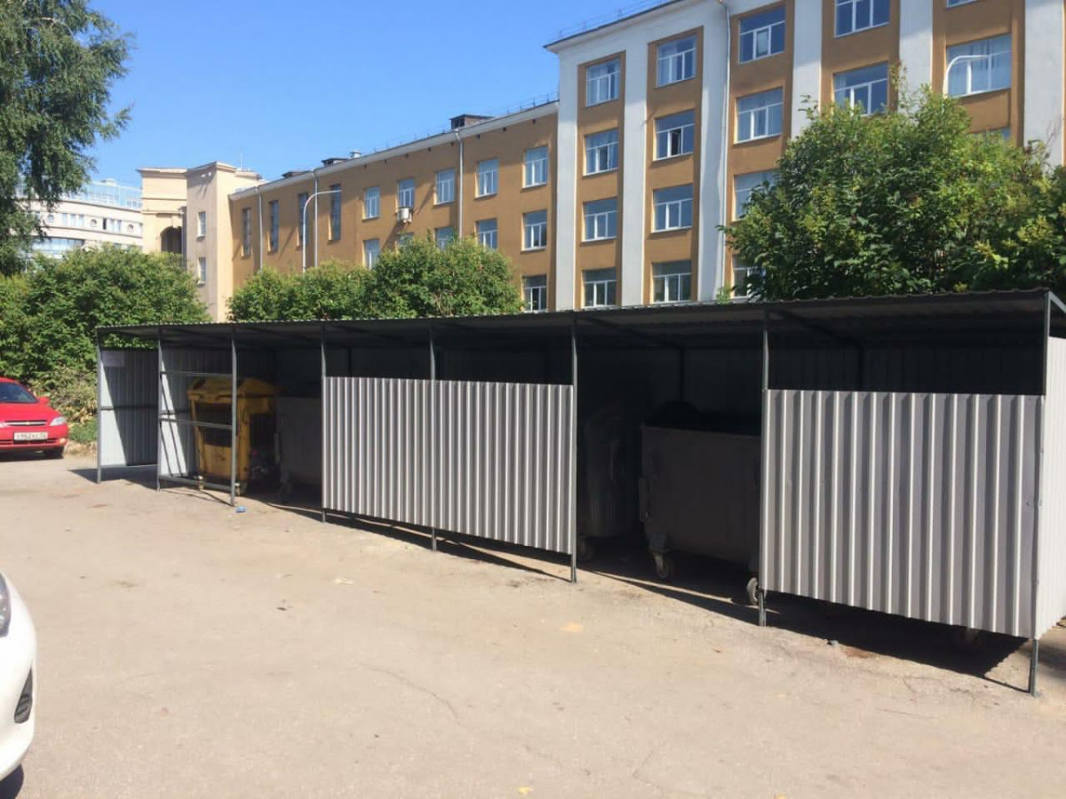 Новые контейнерные площадки устанавливают в Нижегородском районе