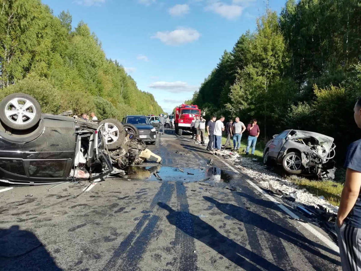 Двое погибли и пятеро пострадали в ДТП в Воскресенском районе