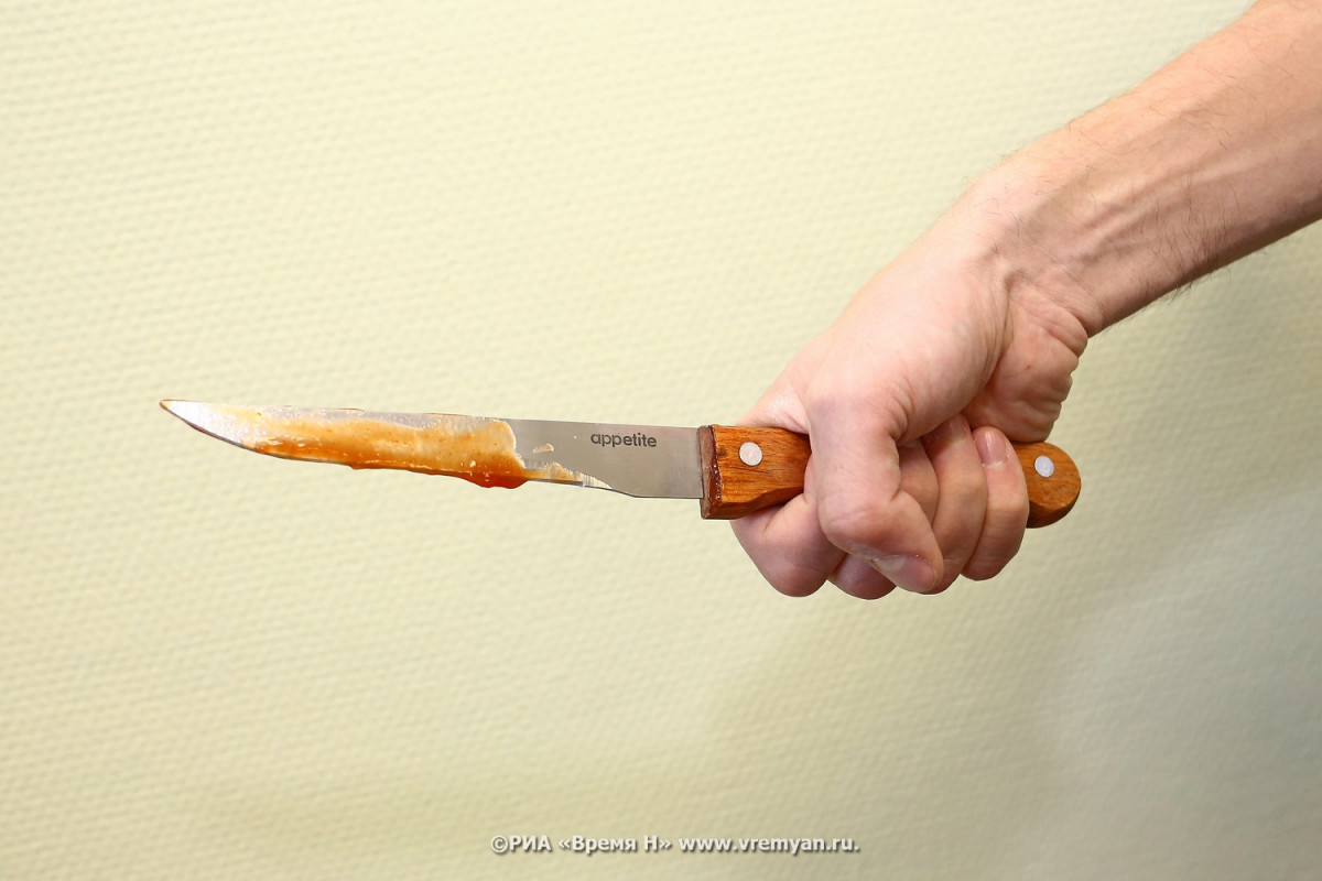 Нижегородец зарезал знакомого кухонным ножом