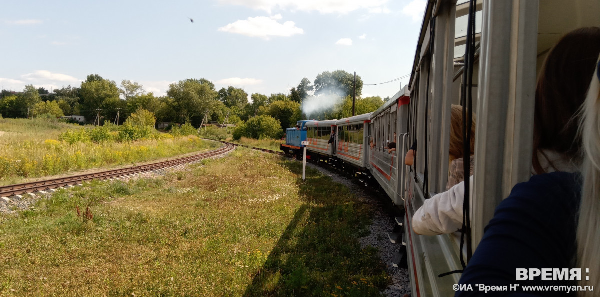 Более 11 тысяч человек перевезла нижегородская детская железная дорога за лето