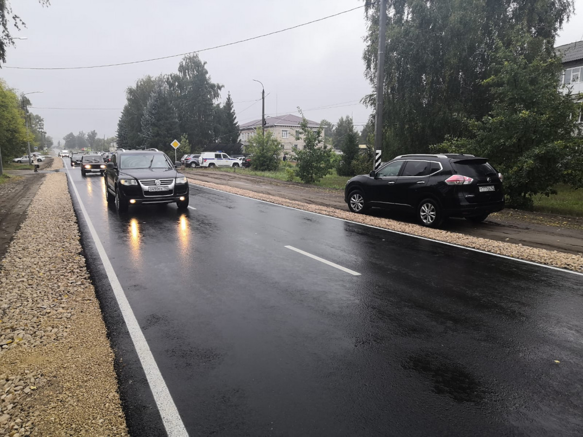 Дорогу в Пильне отремонтировали сверх плана