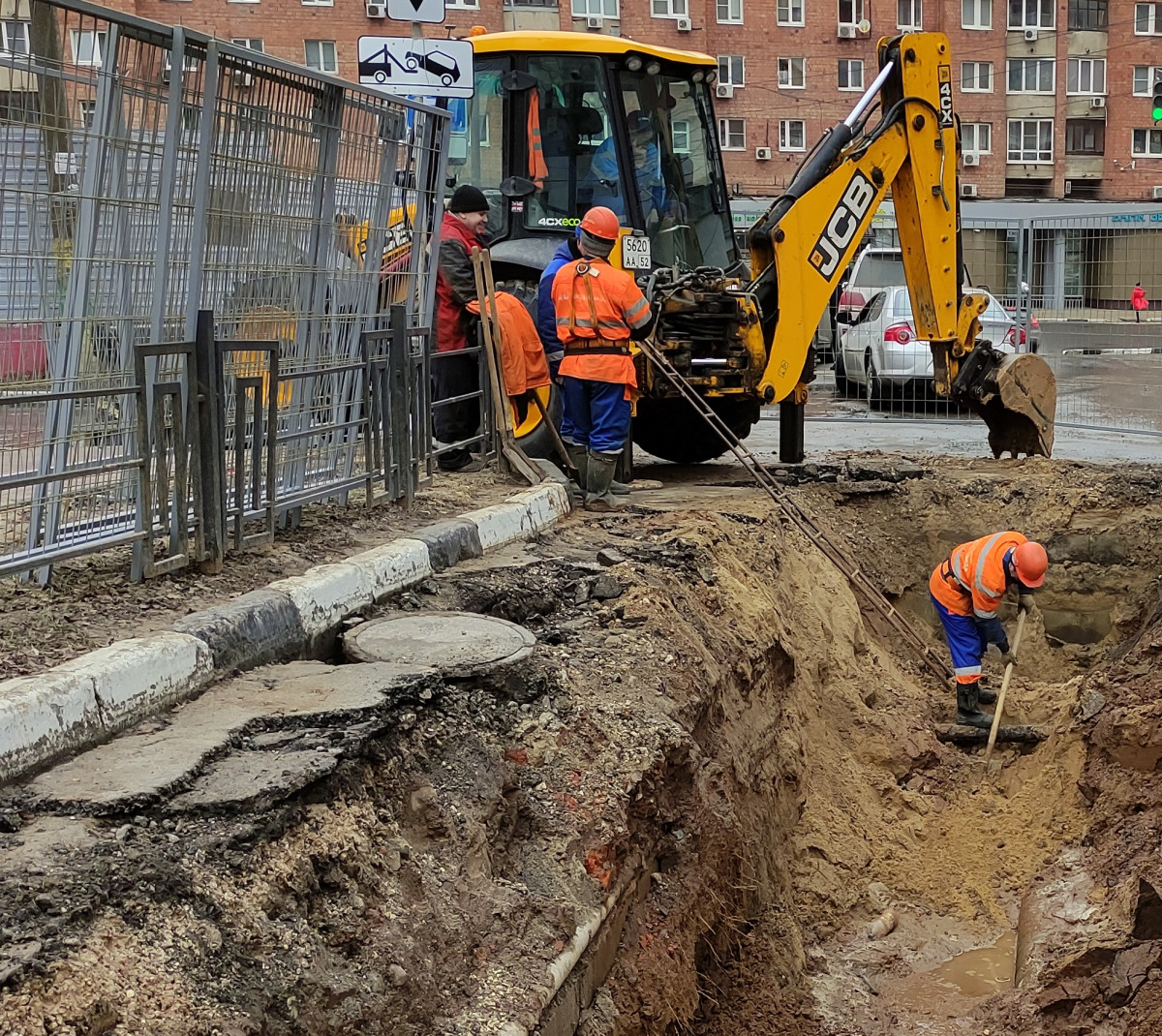 Нижегородский водоканал завершил капитальный ремонт магистрального трубопровода на улице Черниговской