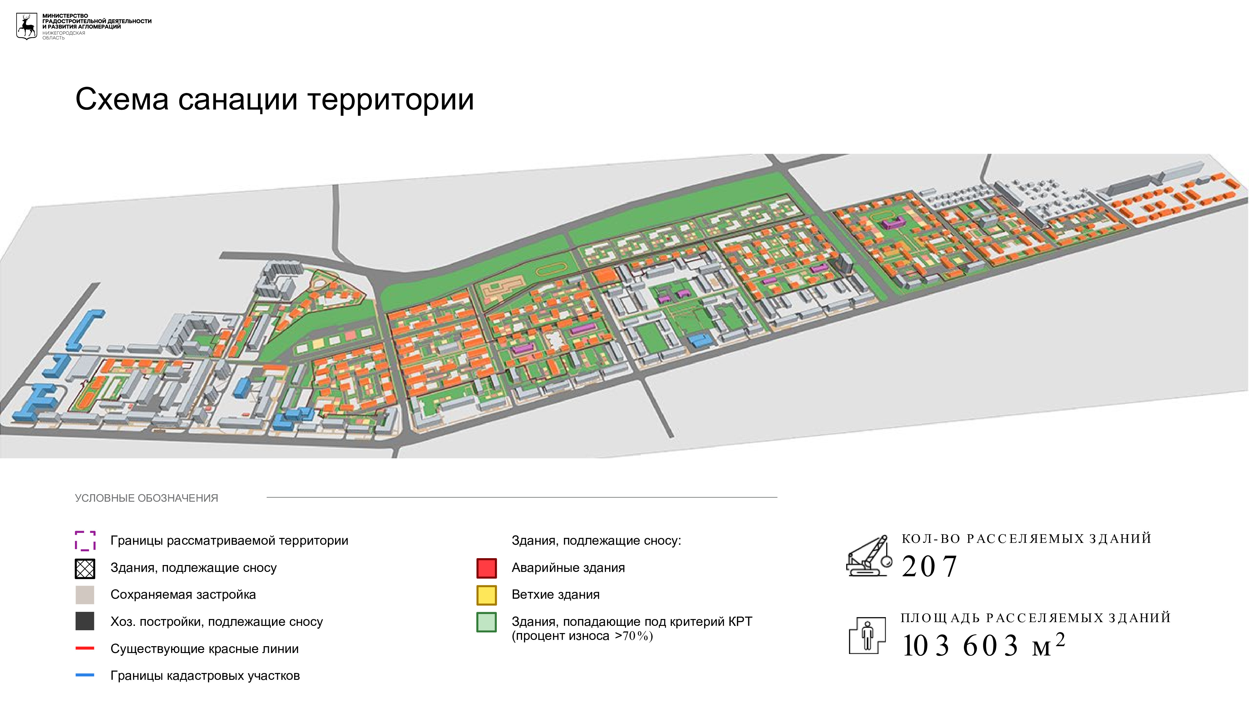 План сноса домов нижний новгород