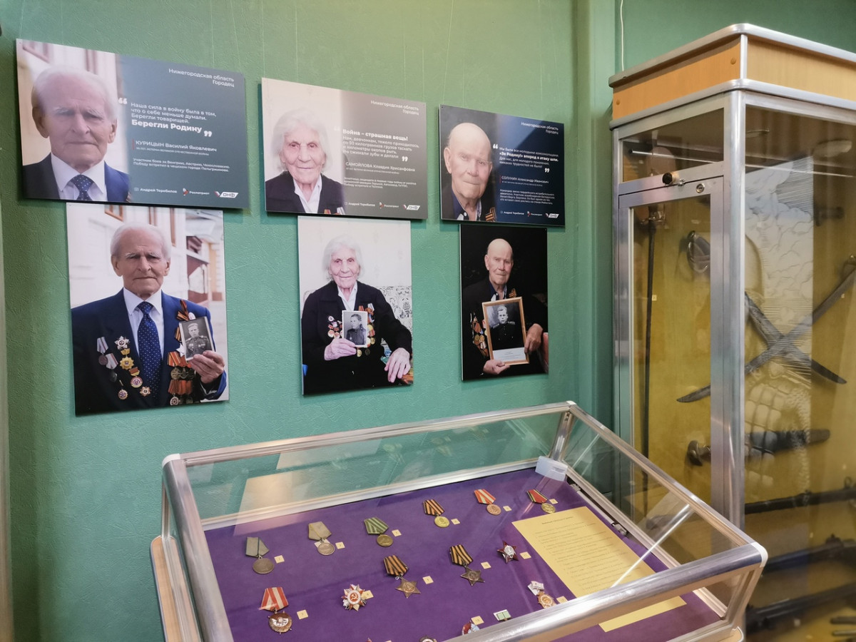 Выставка проекта ОНФ «Победа в лицах» открылась в Городецком музее