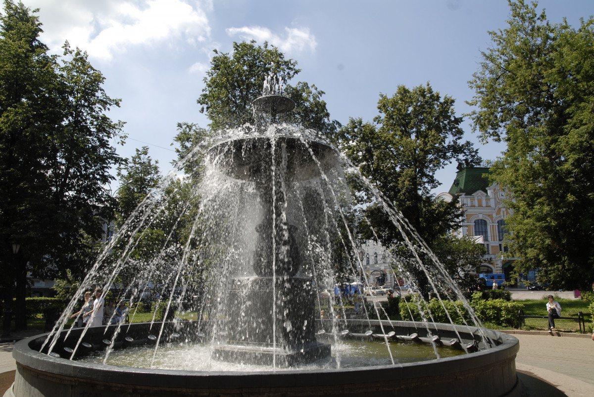 Консервация фонтанов перед зимой началась в Нижегородском районе