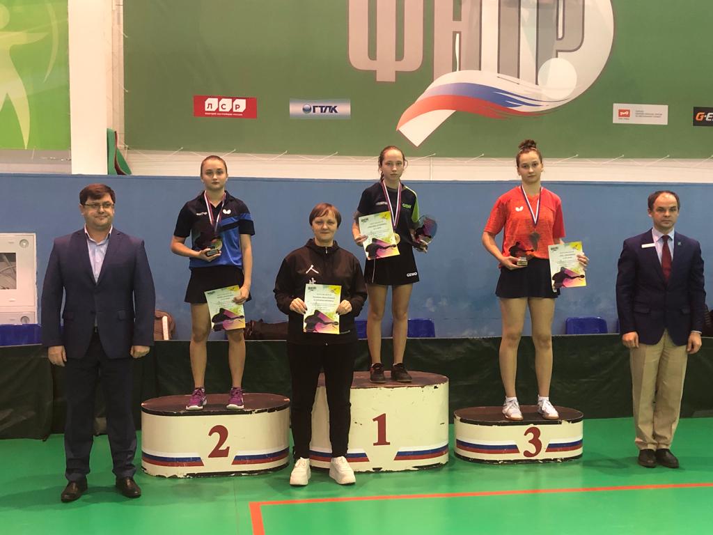 Нижегородка победила на «Турнире сильнейших спортсменов России» по настольному теннису