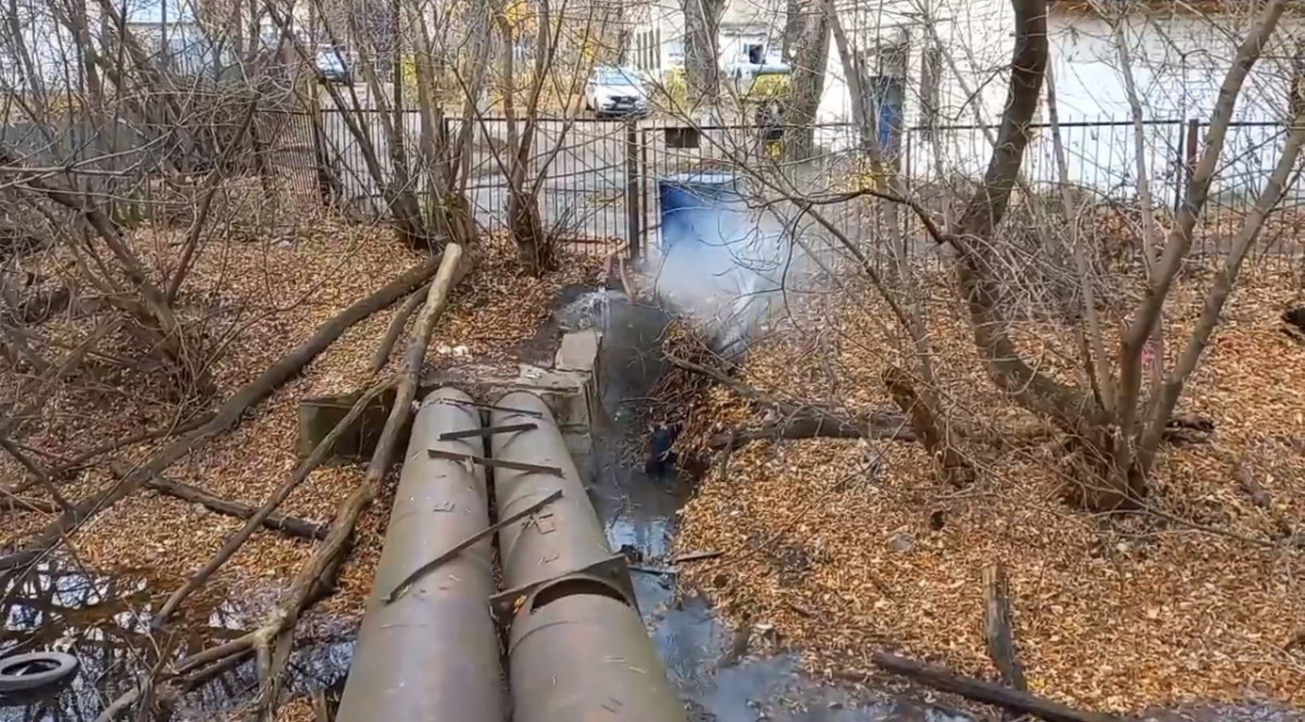 Стало известно, почему кипяток сливали в реку Борзовку в Ленинском районе
