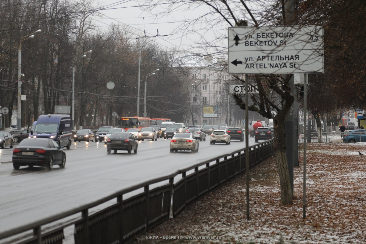 Автомобильный трафик в Нижнем Новгороде снизился на 50% из-за введения нерабочих дней