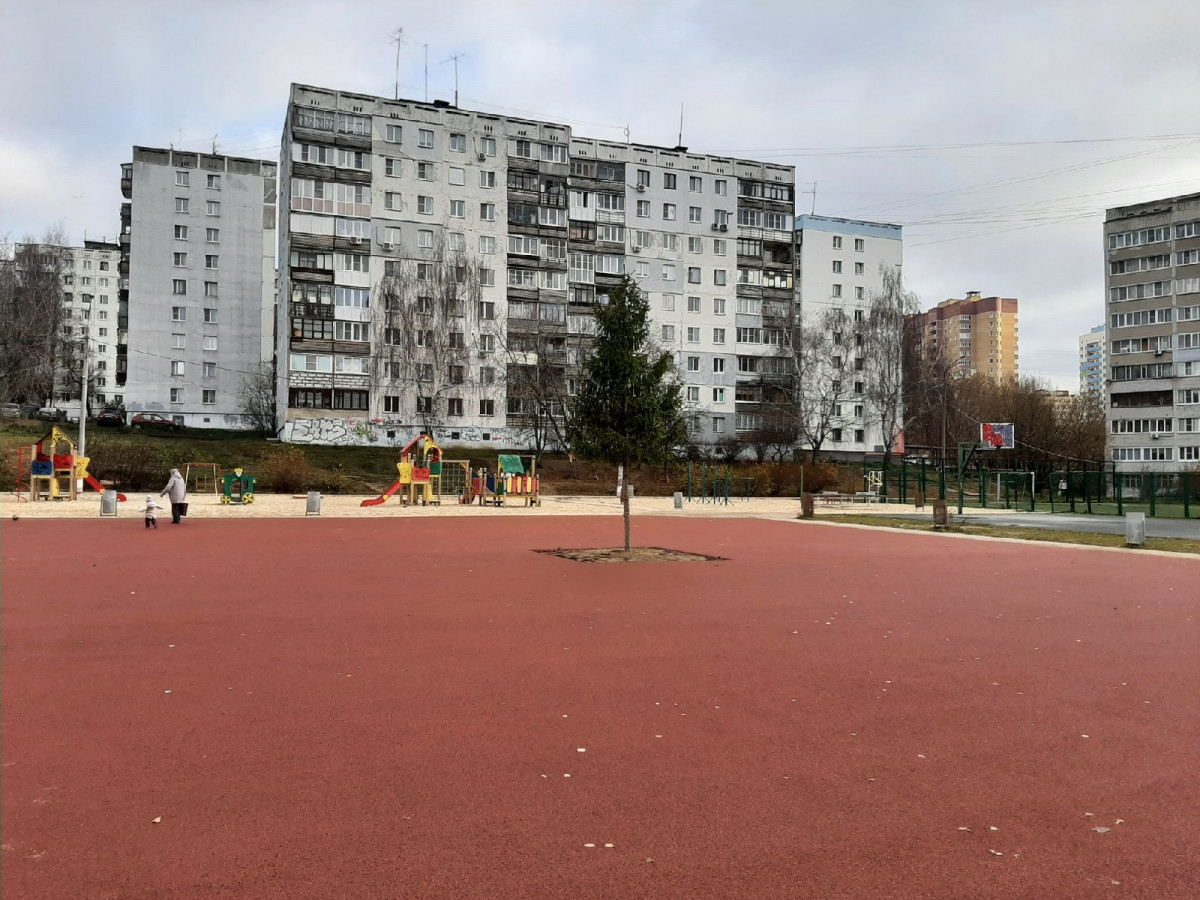 Детская площадка у школы №32 в Приокском районе будет обновлена