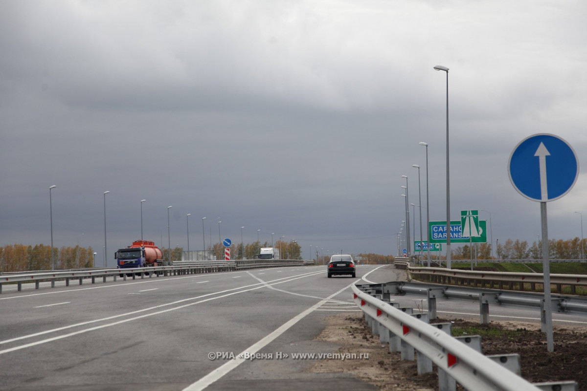 Движение по трассе М-7 в Нижегородской области перекрыто из-за ДТП