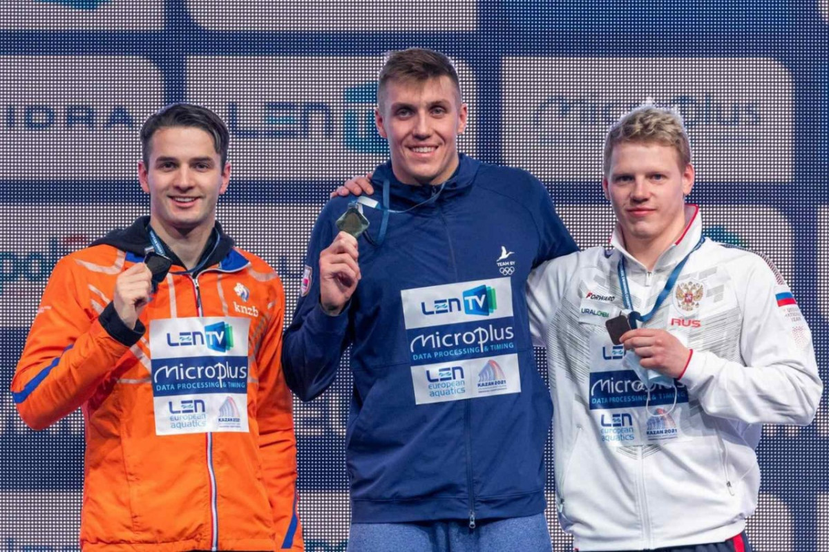 Нижегородские пловцы завоевали три медали на чемпионате Европы