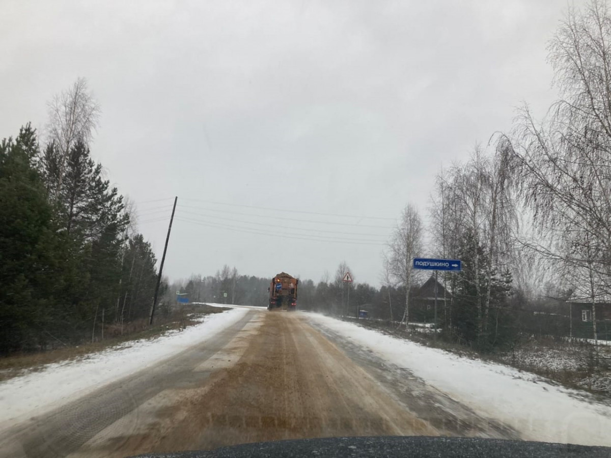 Дорожные службы Нижегородской области работают в усиленном режиме