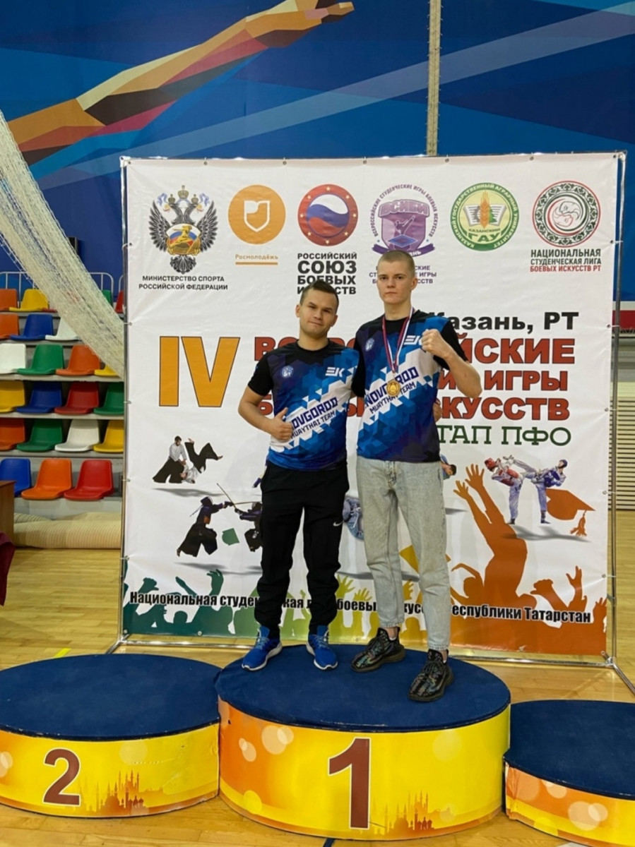 Нижегородец Никон Егоров стал чемпионом ПФО среди студентов по тайскому боксу