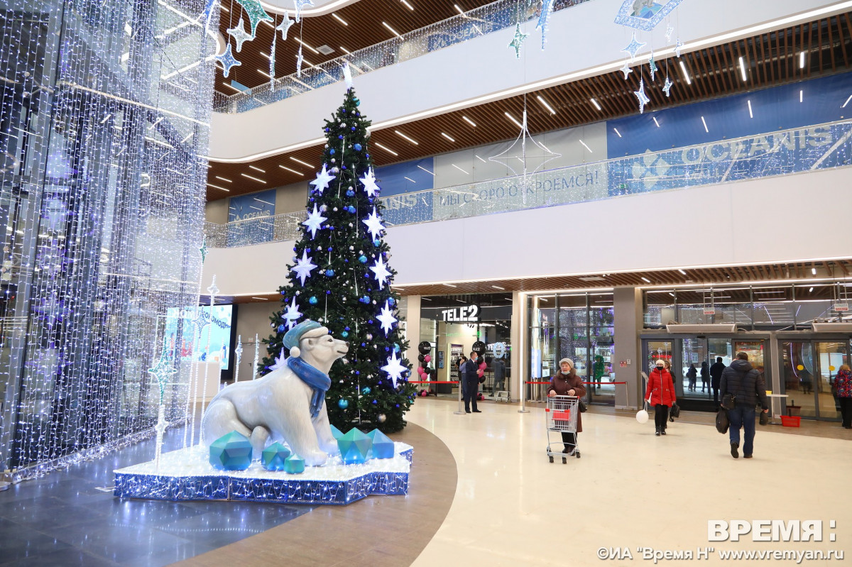 Опубликованы фото интерьеров ТРЦ Oceanis Mall в Нижнем Новгороде