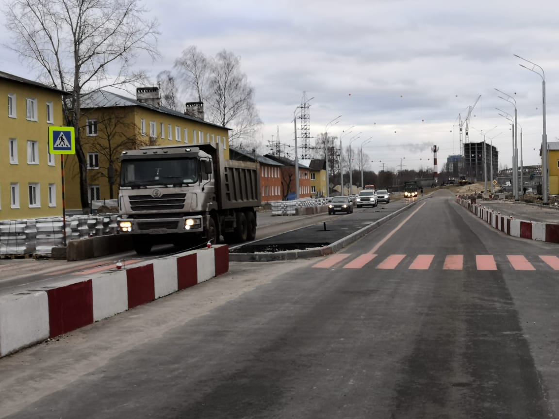 Движение открыли по участку развязки на Циолковского в Нижнем Новгороде