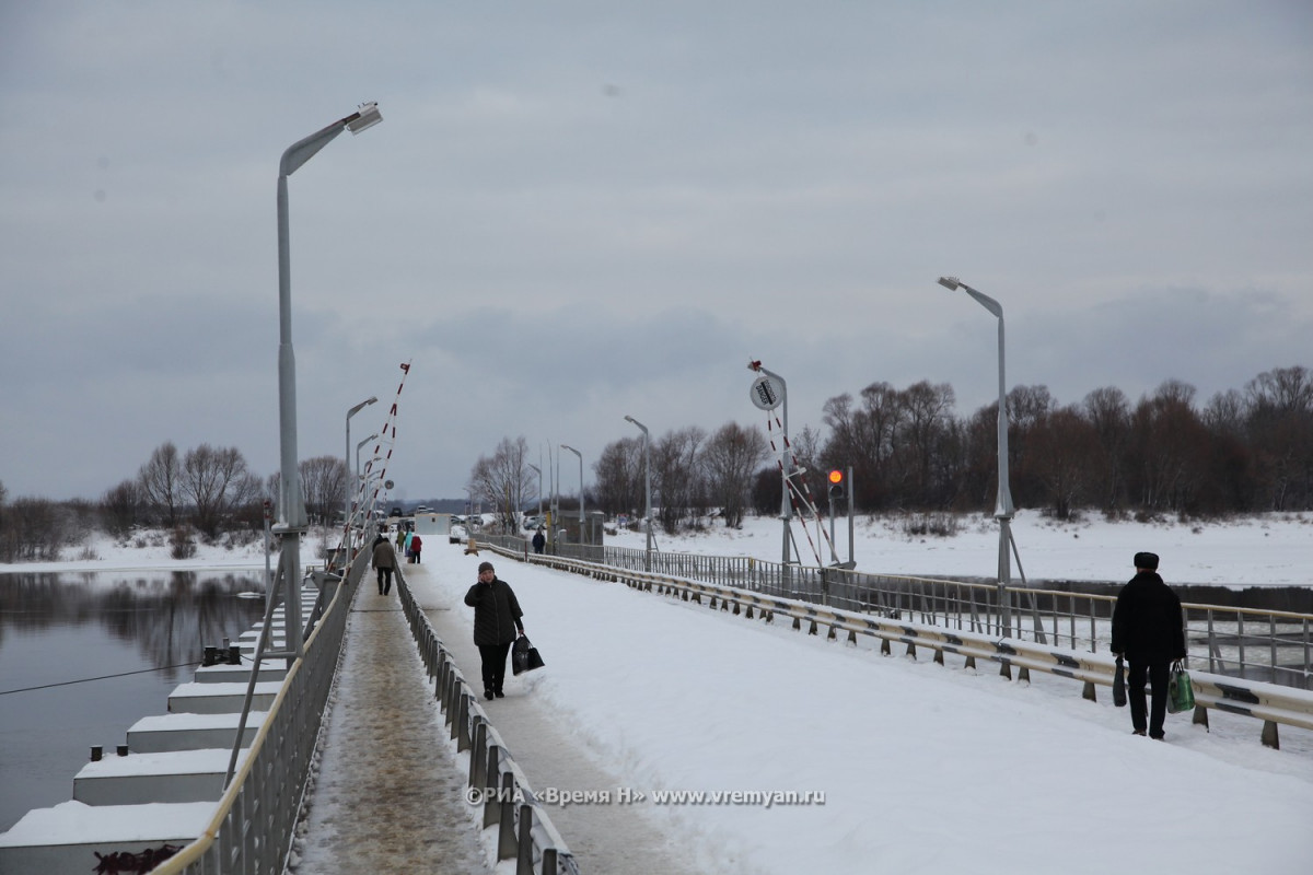 Мост Павлово — Тумботино разведут в ночь с 6 на 7 декабря