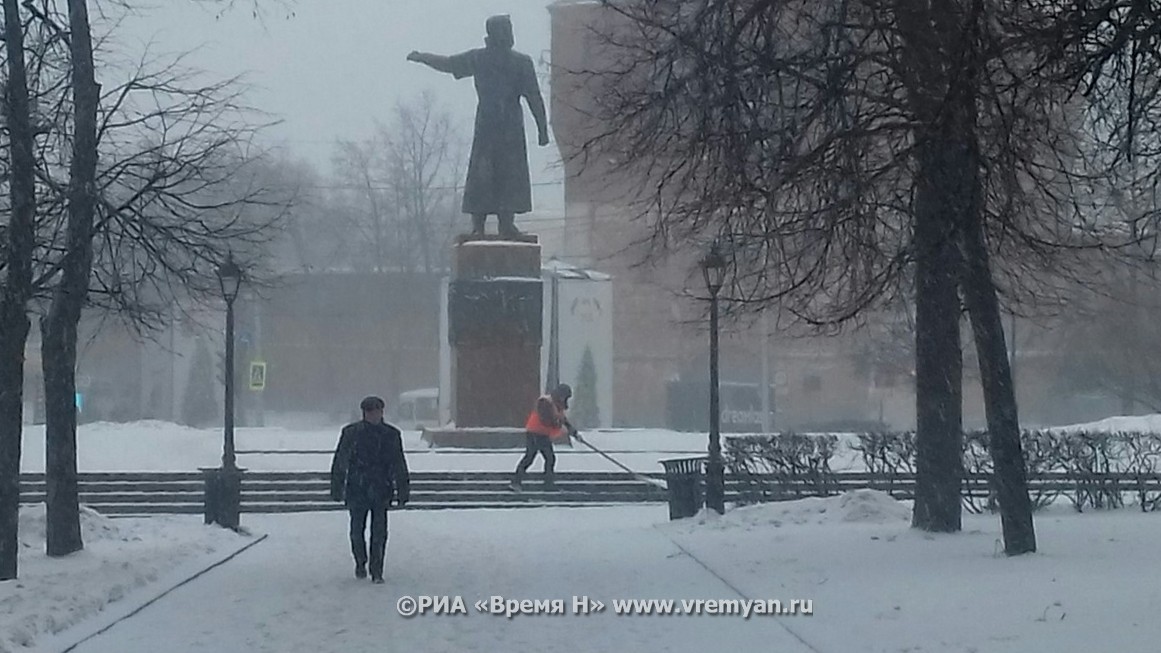 Сильная метель начнется в Нижнем Новгороде в ближайшие часы
