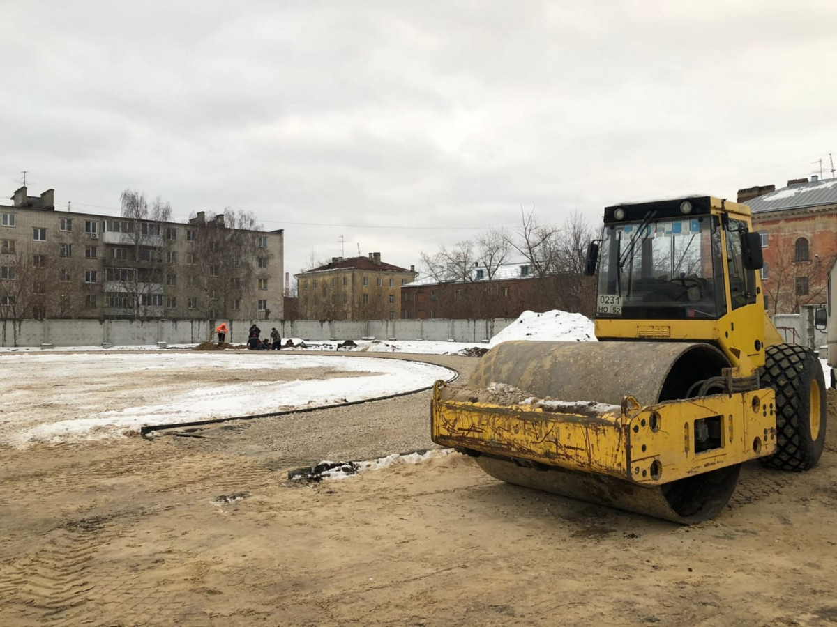 ФОК открытого типа строят в Дзержинске