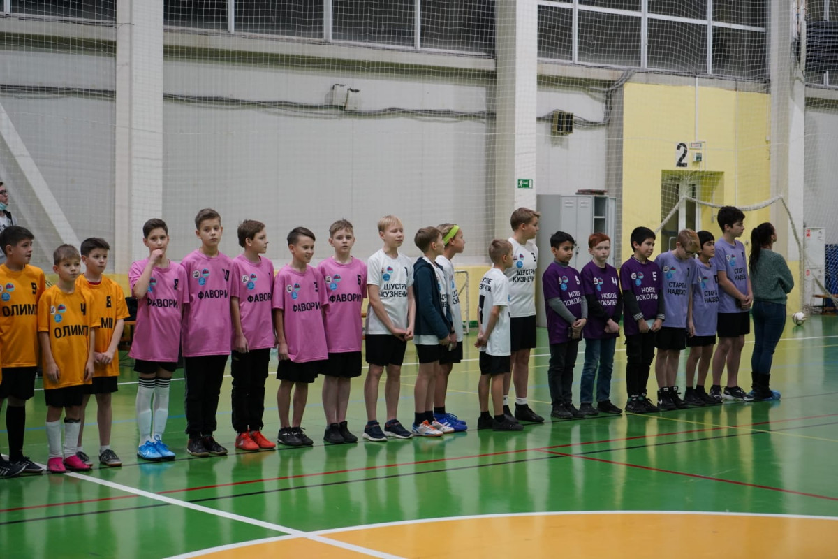 Лучшие школьные команды по мини-футболу определили в Дзержинске