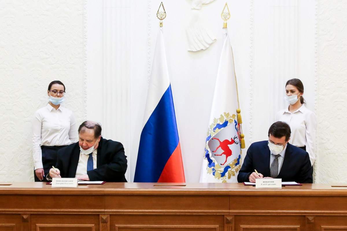 Никитин и Швидковский подписали соглашение о сотрудничестве