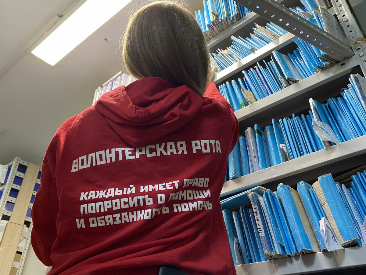 Более 100 человек из «Волонтёрской роты боевого братства» работает в поликлиниках и больницах Советского района