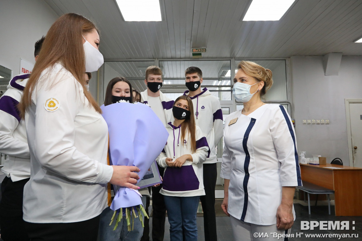 Героев России поздравили активисты Российского движения школьников 9 декабря