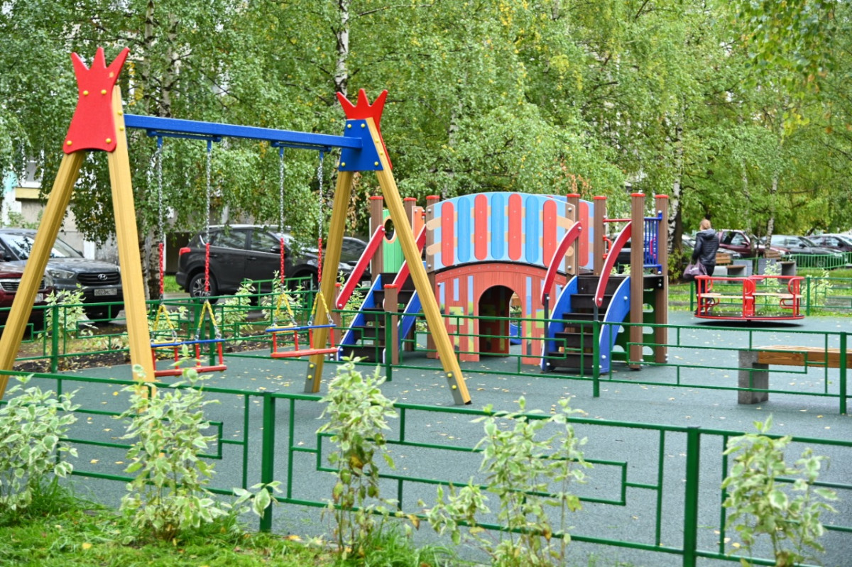 В Дзержинске благоустроили 71 двор и 2 общественных пространства по нацпроекту