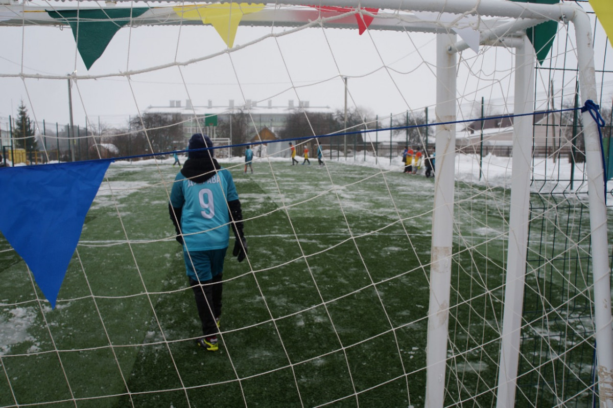 Футбольное поле появилось в поселке Дубрава Дальнеконстантиновского района