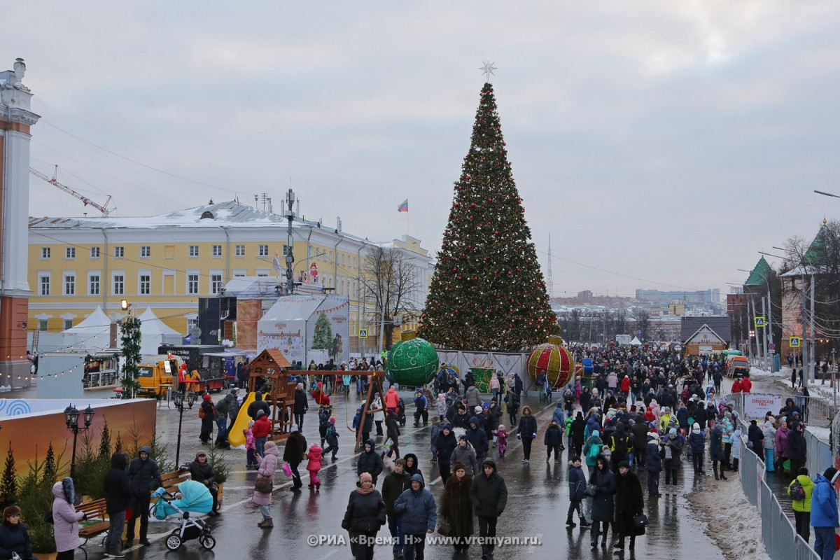 Нижегородцев пустят без QR-кодов на «Горьковскую елку»