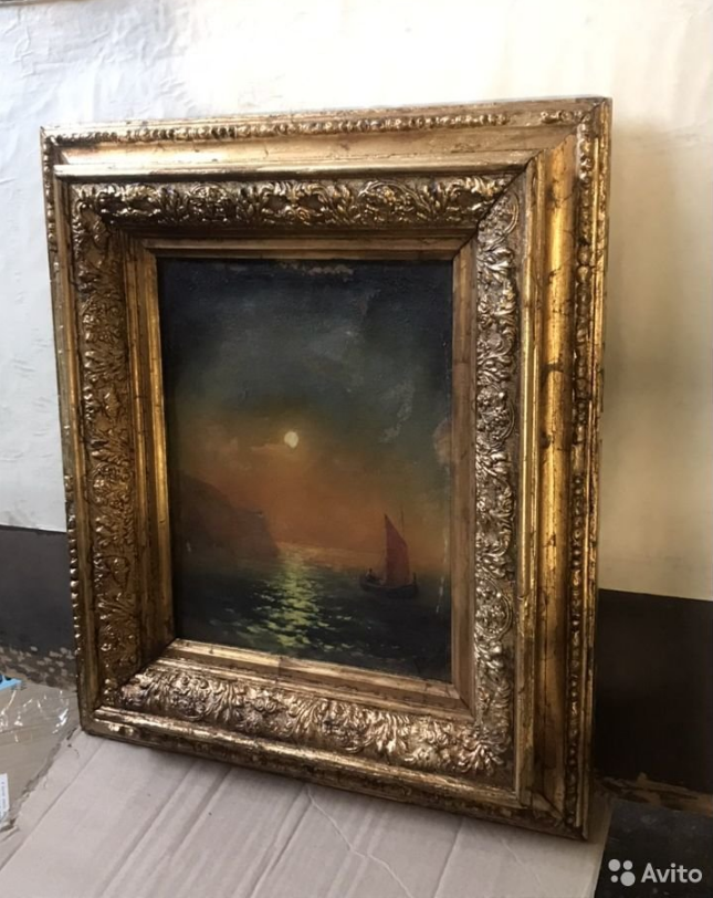 Нижегородец продает картинку Айвазовского за 1,1 млн рублей
