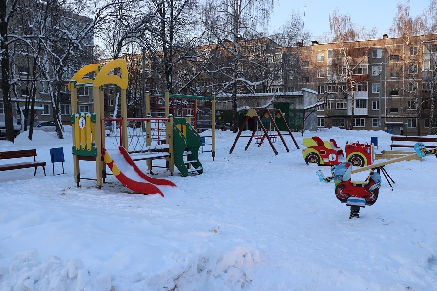 В Кстове открылась новая детская площадка в рамках проекта «Территория детства с Т Плюс»